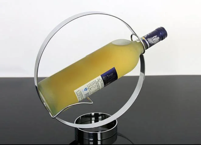 Hot Sale Stainless Steel Wine Holder Table Top Wine Rack