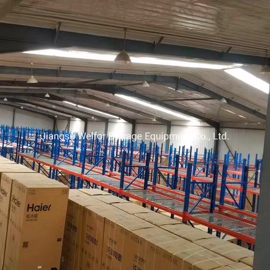 Scaffalature portapallet in acciaio per carichi pesanti selettivi per soluzioni di stoccaggio in magazzini industriali