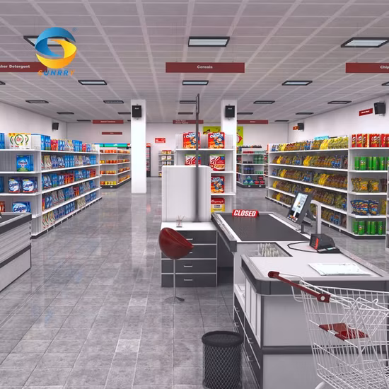 Attrezzature per negozi di alimentari, Attrezzature per negozi di alimentari, Supermercato, Scaffale congelatore, Scaffali del supermercato, Scaffali di generi alimentari, Attrezzature per supermercato