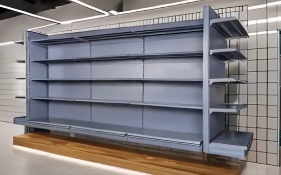 Supermercato-Ipermercato-Metalldisplay-Ladenregal